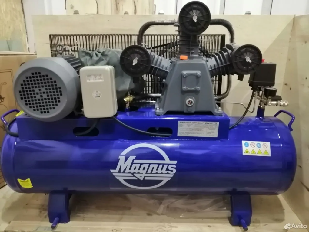 Kомпреcсоp воздушный Маgnus 525/100